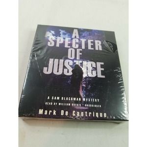 A Specter of Justice (Sam Blackman Mysteries, Book 5) [Audio CD] Mark de Cast...